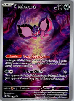 Pokemon TCG Pecharunt 129 S&V Promo - NM - Free Shipping - Image 1