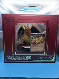 Pokemon TCG Charizard ex Super Premium Collection Box Sealed 10 Packs! US seller - Image 1