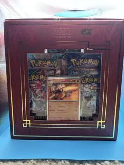 Pokemon TCG Charizard ex Super Premium Collection Box Sealed 10 Packs! US seller - Image 3