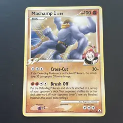 Machamp GL LV.64 46/111 Regular Platinum: Rising Rivals Pokemon TCG NM 2009 - Image 1