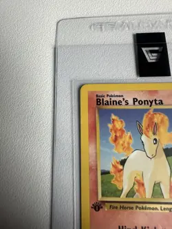 Blaine’s Ponyta 1st Edition Gym Challenge 64/132 WOTC Vintage Pokemon - Image 3