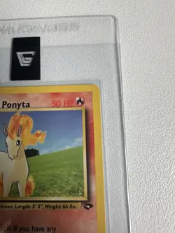Blaine’s Ponyta 1st Edition Gym Challenge 64/132 WOTC Vintage Pokemon - Image 4