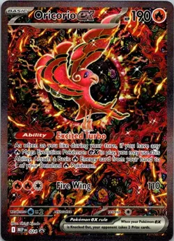 Pokemon TCG Oricorio EX 024 Phantasmal Flames Black Star Promo NM (SKU 1-1) - Image 1