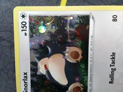 Snorlax 140/202 - Pokemon TCG Promo Cosmo's Holo - HD Swirl - NM - Image 2