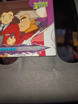 Topps Pokemon The Movie 2000 holo foil #37 Natural Disasters - Image 5