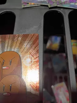 1999 Topps TV Animation - Dugtrio #51- Foil - Black Logo- Vintage Pokemon - Image 4