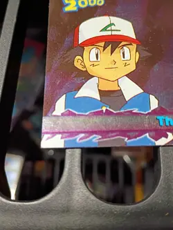 The Flute #61 - Foil Pokemon Topps Pokemon 2000 Movie Blue Logo NM - Image 2