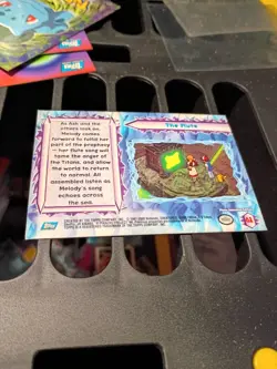 The Flute #61 - Foil Pokemon Topps Pokemon 2000 Movie Blue Logo NM - Image 5