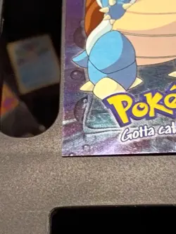 Mewtwo Strikes Back topps Pokemon The First Movie Holo Foil E9 Blastoise - Image 2