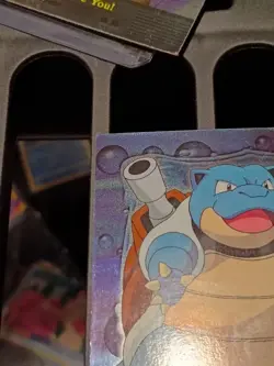 Mewtwo Strikes Back topps Pokemon The First Movie Holo Foil E9 Blastoise - Image 3
