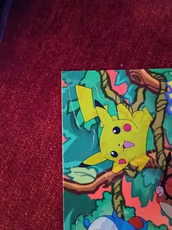 2000 Topps Pokemon Movie 2000 Sticker Psyduck and Elekid #9 - NM - Image 4