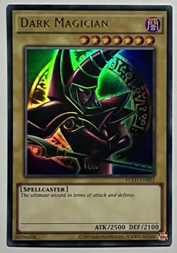 Dark Magician YGLD-ENB02 (NM) Ultra Rare Unlimited YuGiOh 2020 - Image 1