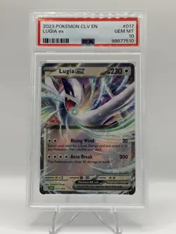 PSA 10 GEM MT 2023 Pokemon Trading Card Game Classic 017/034 Lugia ex - Image 1