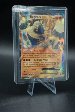 Regirock EX - 43/124 - Pokemon Fates Collide XY Ultra Rare Card LP+ Light Play - Image 5