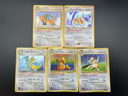 Dragonite No.149 GB Promo & Dark Fossil ect 5set MP Japanese Pokemon Card - Image 1