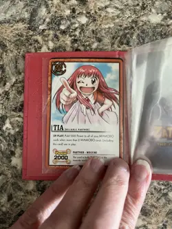 Zatch Bell!The Card Battle Red Spell Book Binder Vintage 2003 Includes Cards - Image 3