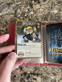 Zatch Bell!The Card Battle Red Spell Book Binder Vintage 2003 Includes Cards - Image 4