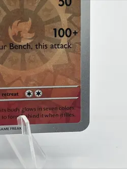 Pokemon Surging Sparks Holo Reverse Ho-Oh Card 19/191 NM Rare 2024 - Image 3