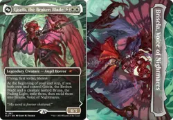 1x Gisela, the Broken Blade (1387) // Brisela... ~~ Borderless - Thick Stock NM- - Image 1