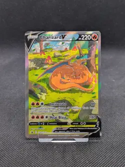 Charizard V SWSH260 Ultra Premium Collection Full Art Promo Pokemon NM - Image 1