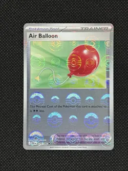 Pokemon TCG AIR BALLOON 079/086 Pokeball Trainer SV Black Bolt - Image 1