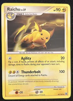 LP - Raichu 45/100 Uncommon - Majestic Dawn - Pokemon TCG - Image 1
