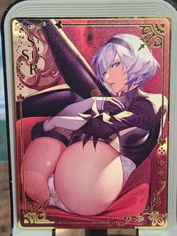 Nier: Automata Metal Gold Card Goddess Story Anime Waifu SSR - Image 1