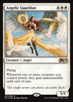 MTG Angelic Guardian - Gift Pack 2018, Unique & Misc. Promos, Heavily Played, En - Image 1
