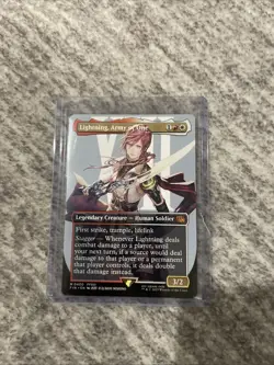 Lightning, Army of One (0400) (Borderless) Final Fantasy Regular - Image 1