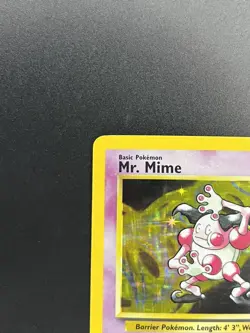 Pokemon Mr. Mime Jungle 6/64 Unlimited Holo Rare 1999 NM - Image 4
