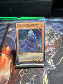 Yu-Gi-Oh! Shiranui Spectralsword Shade 1st Ed. SAST-EN017 Super Rare NM/LP x1 - Image 1