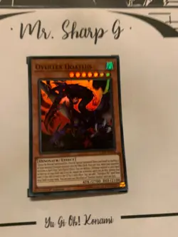 OVERTEX QOATLUS - 1st EDITION EXFO-EN036 ENGLISH Yu-Gi-Oh! CARD SUPER RARE HOLO - Image 2