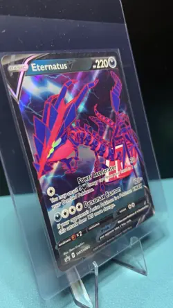 Eternatus V SWSH064 SWSH: Sword & Shield Promo Cards Holo ULTRA RARE - NM - Image 2