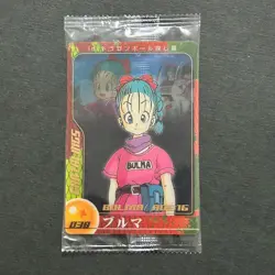 S3085 Bulma No.038 Japanese Dragon Ball x Morinaga Card Sealed N11 - Image 1