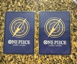 One Piece 2 Card lot - Sanji ST14-003 / Nami ST14-006 SR English NM - Image 4