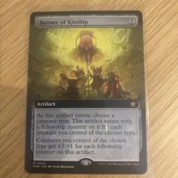 Banner of Kinship | Extended Art | Non-Foil | FDN | NM | MTG - Image 1