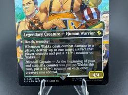 Wakka, Devoted Guardian Borderless Chocobo Track FOIL MTG Final Fantasy - Image 3