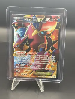Pokemon TCG XY Steam Siege Volcanion EX (Full Art) 107/114 Lp - Image 1