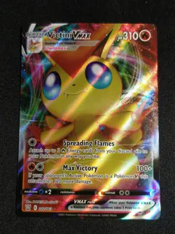 Pokemon Victini Vmax 022/163 Ultra Rare Battle Styles NM - Image 1