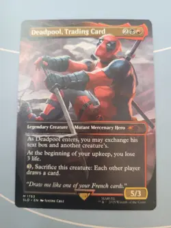 Deadpool, Trading Card [Secret Lair Drop Series] SLD Magic MTG #1753 LP/NM - Image 1