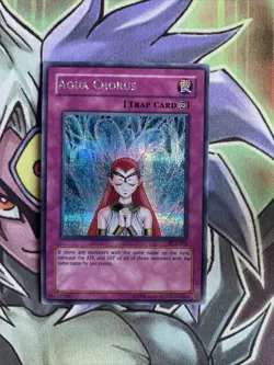 PCK-002 Aqua Chorus Secret Rare UNL Edition NM Yugioh Card - Image 1