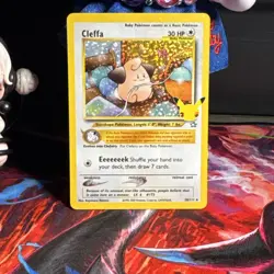 Pokemon TCG Neo Genesis Cleffa Non-Holo Rare Card 20/111 - Image 1
