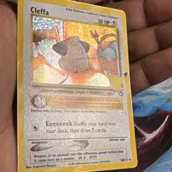 Pokemon TCG Neo Genesis Cleffa Non-Holo Rare Card 20/111 - Image 3