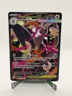 ENGLISH Mega Lopunny EX SIR 128/094 Phantasmal Flames Pokemon Card - Image 1