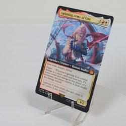 Lightning, Army of One Extended Art 498 Regular Final Fantasy MTG NM See Video - Image 2