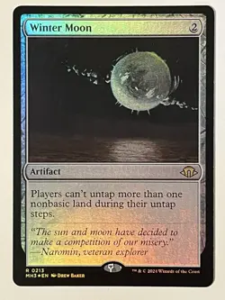 Winter Moon Modern Horizons 3 Foil MTG NM - Image 1