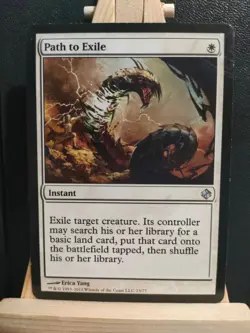 Path to Exile - Duel Decks: Venser vs. Koth - Uncommon - Played (see pics) - MTG - Image 1