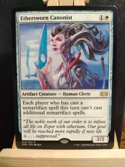 Ethersworn Canonist - Double Masters - Rare - NM (See pics) MTG - Image 1