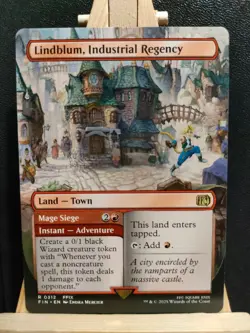 Lindblum, Industrial Regency (Borderless) Final Fantasy - NM (see pics) MTG - Image 1
