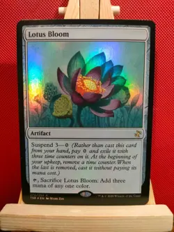 Lotus Bloom FOIL - Time Spiral - Rare - NM - MTG - Image 1